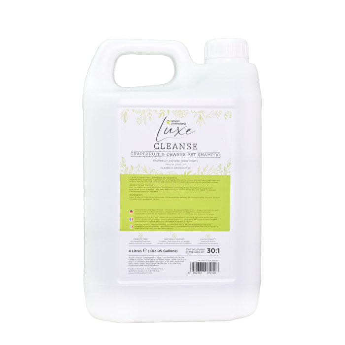 Groom Professional Luxe Cleanse Grapefruit & Orange Shampoo 350ml - 41GPR086