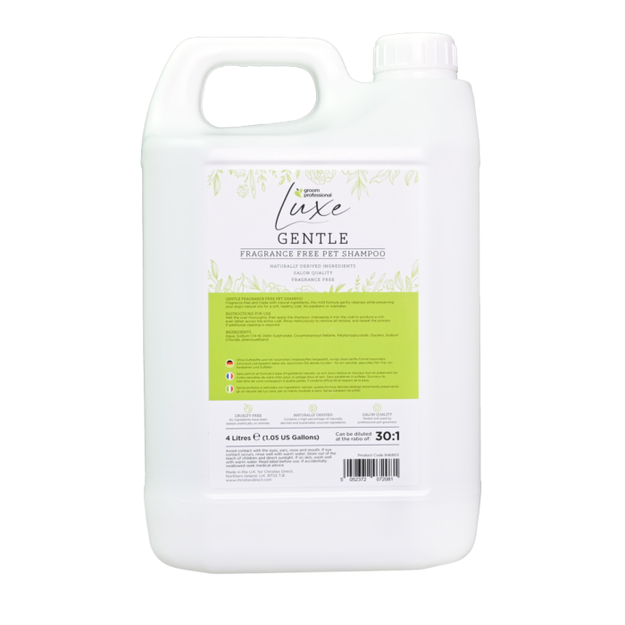 Groom Professional Luxe Gentle Fragrance Free Shampoo 350ml - 41GPR082