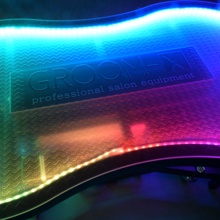 Groom-X Tournament Plus Electric Table with Light 120 x 61 cm - 12GRX058