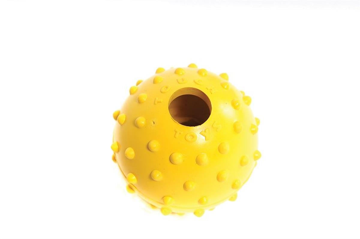 Happy Pet Rubber Studded Ball & Bell 2