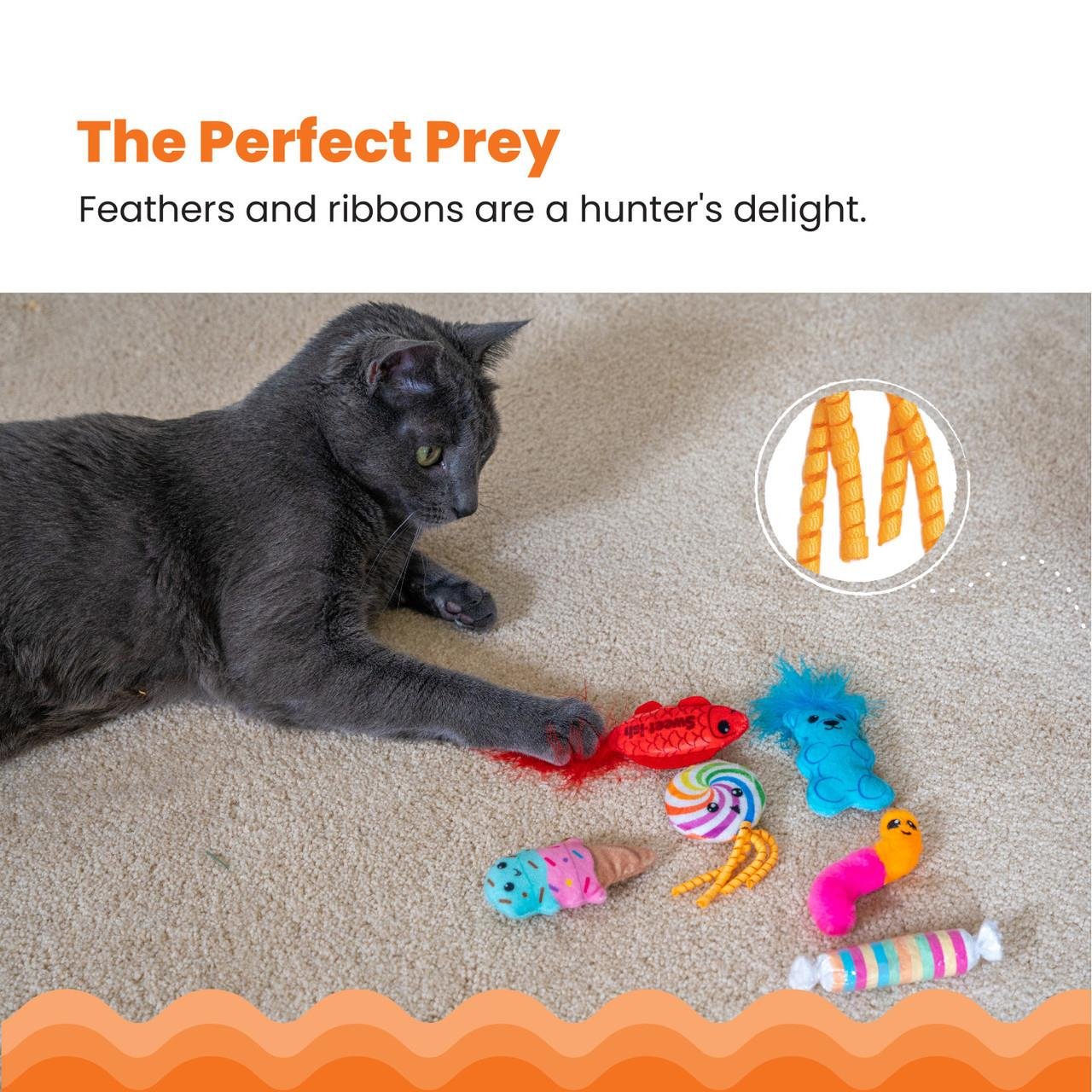 Kitty Sweet Treats 6Pk Mlt - 70915M