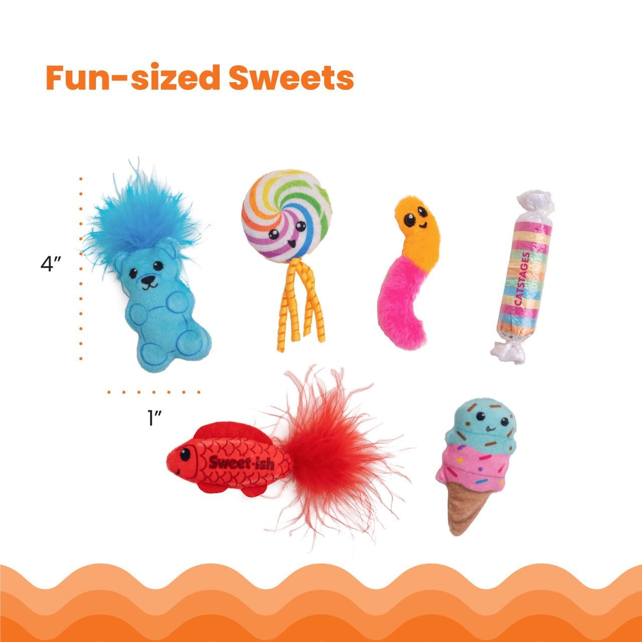 Kitty Sweet Treats 6Pk Mlt - 70915M