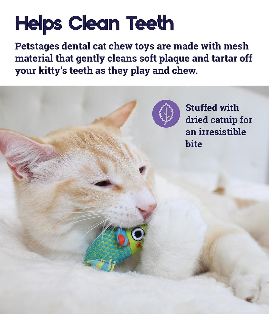 Petstages Catnip Chew Mice Catnipli Kedi Oyuncağı