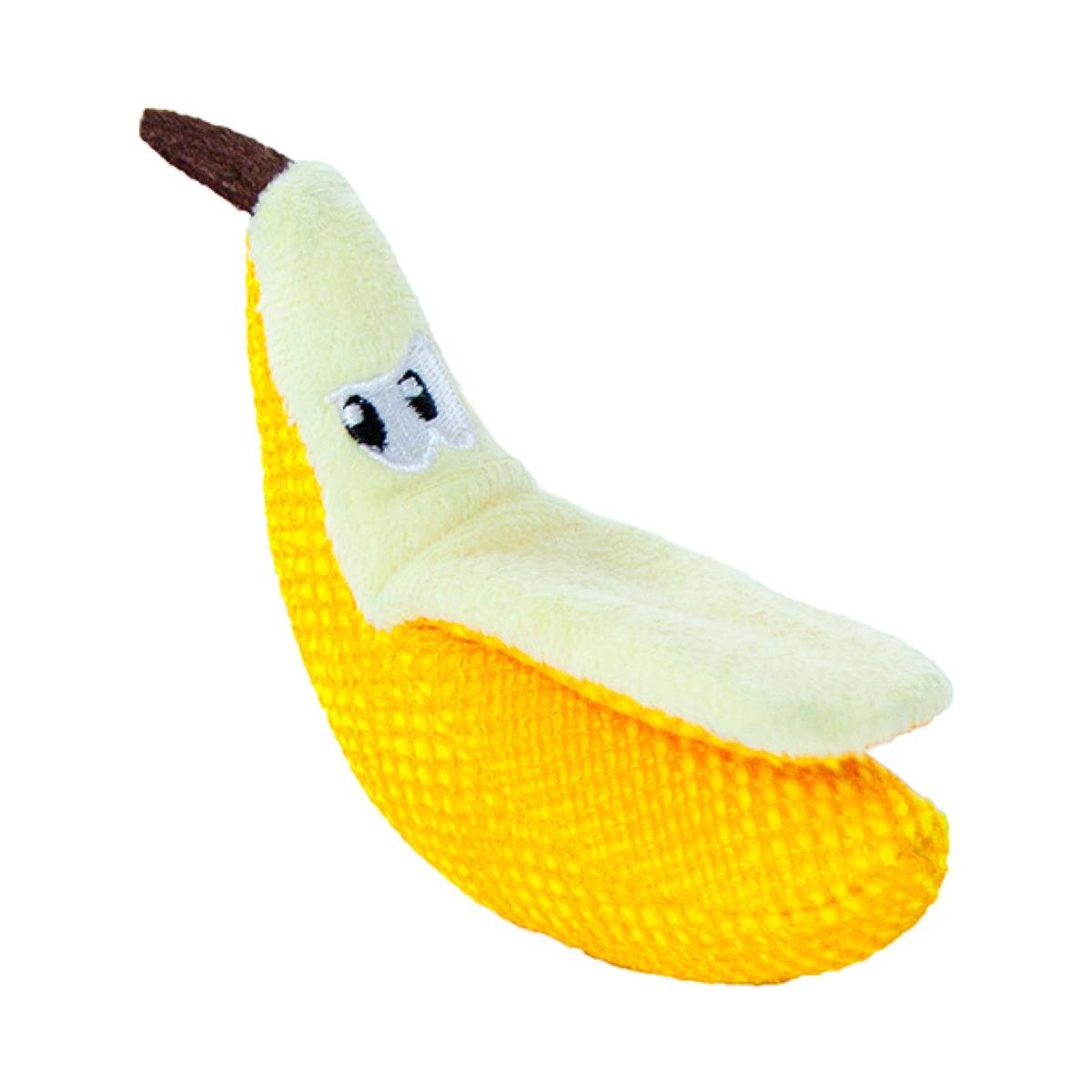 Petstages Dental Banana Cat Chew Toy Kedi Oyuncağı, Sarı - 67835M