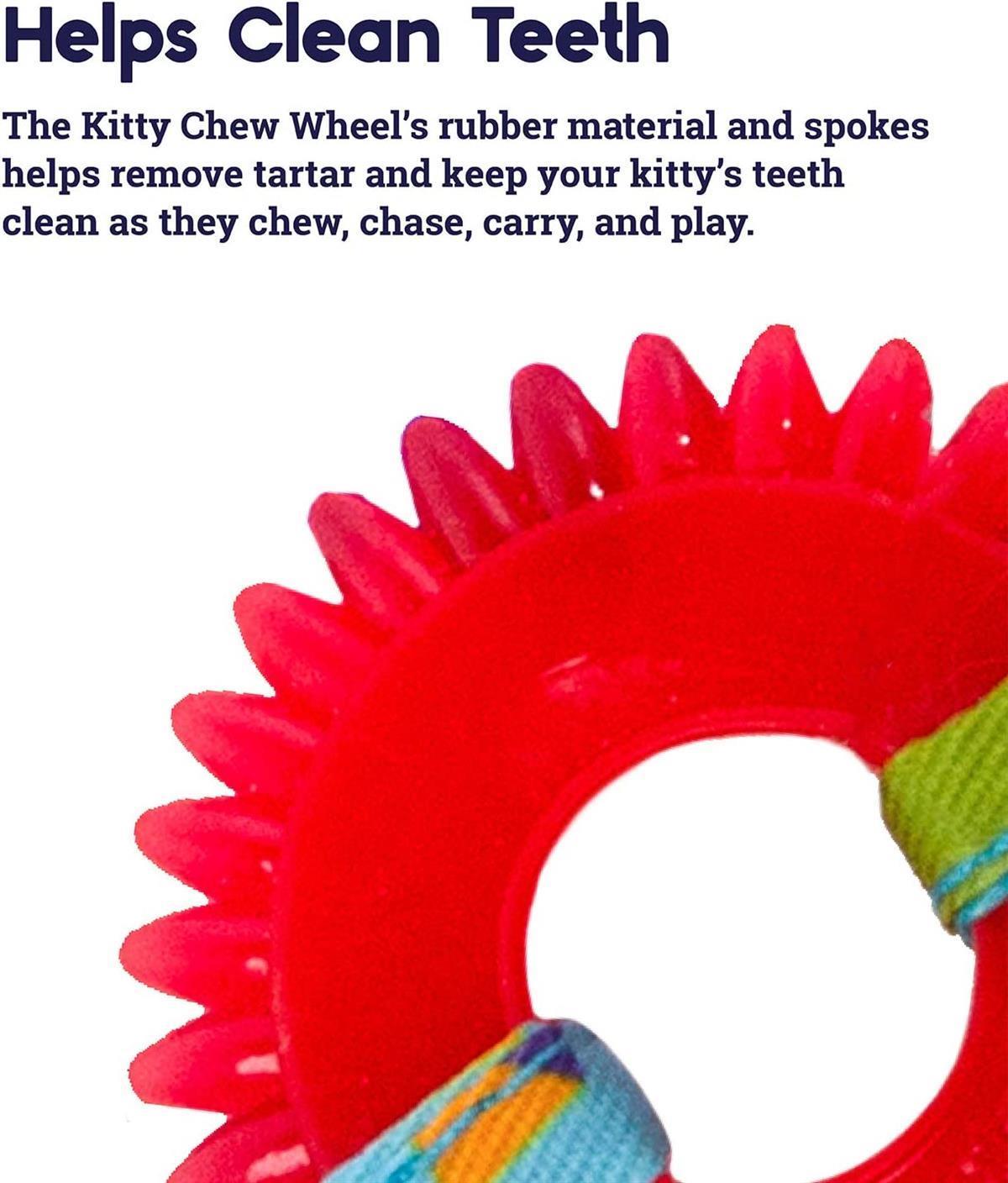 Petstages Dental Kitty Chew Wheel - 715