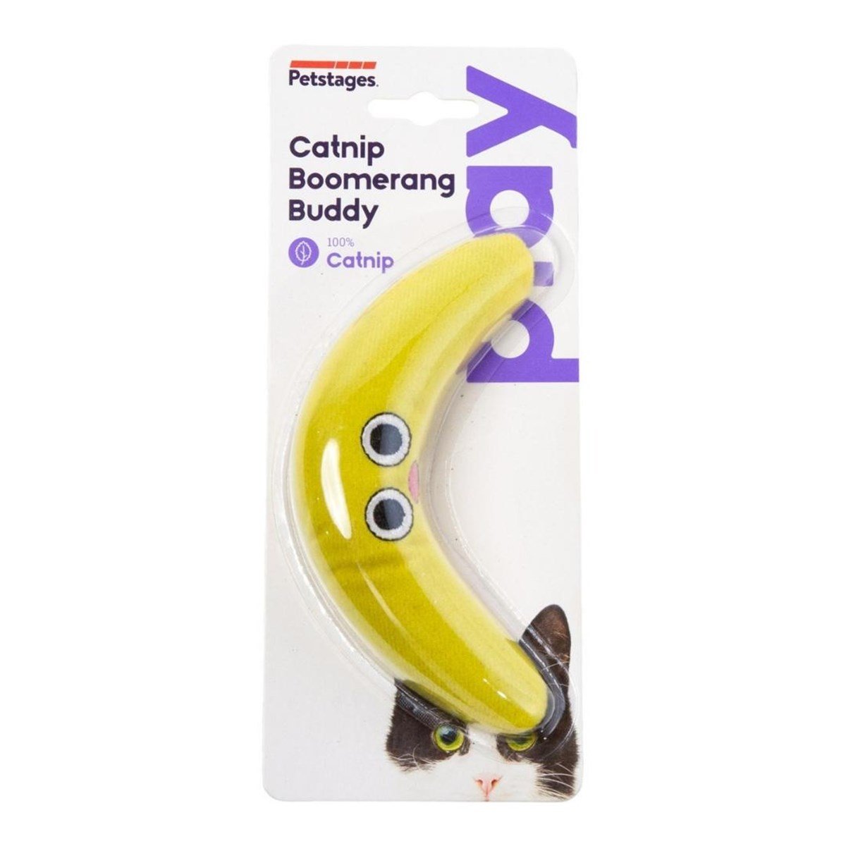Petstages Green Magic Boomerang Buddy Catnipli Kedi Oyuncağı