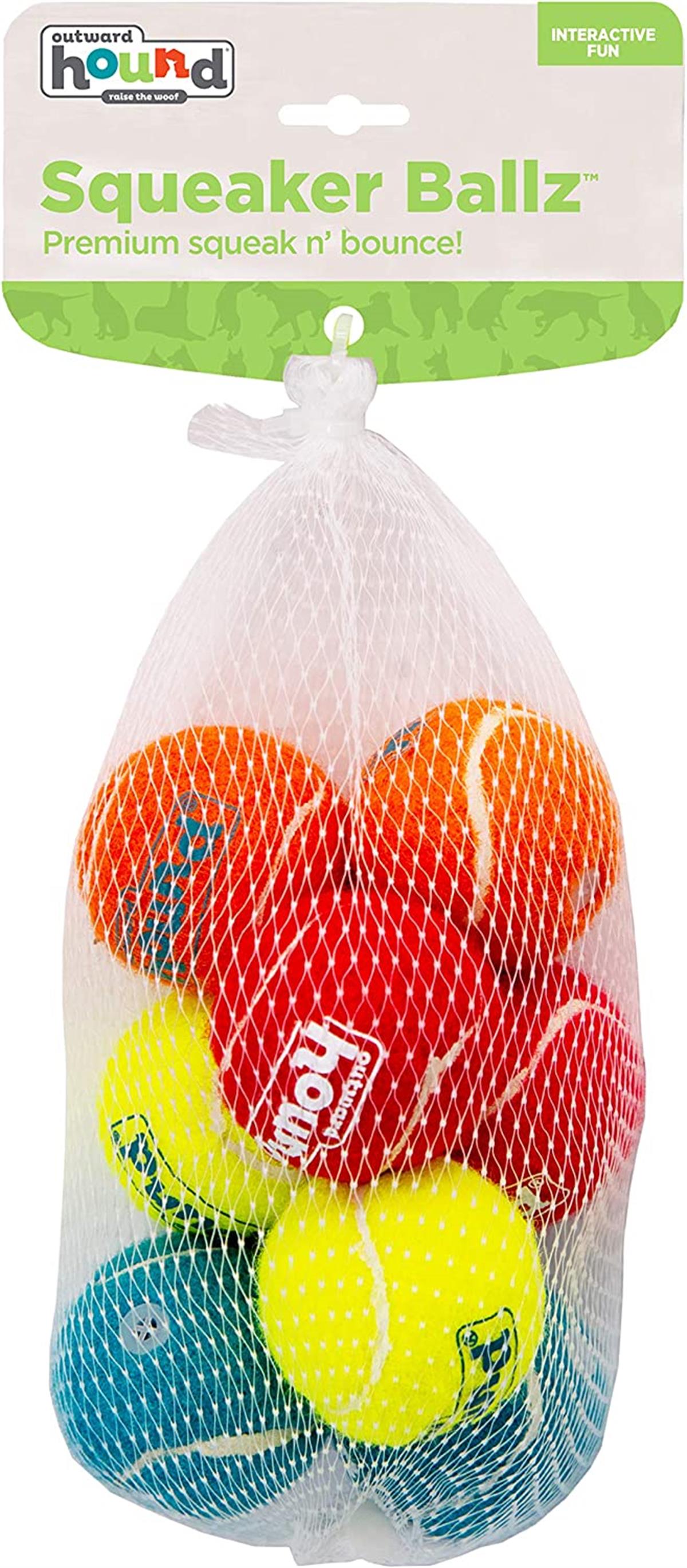 Petstages Squeaker Ballz Squeaky Tenis Topları, Small - 68001