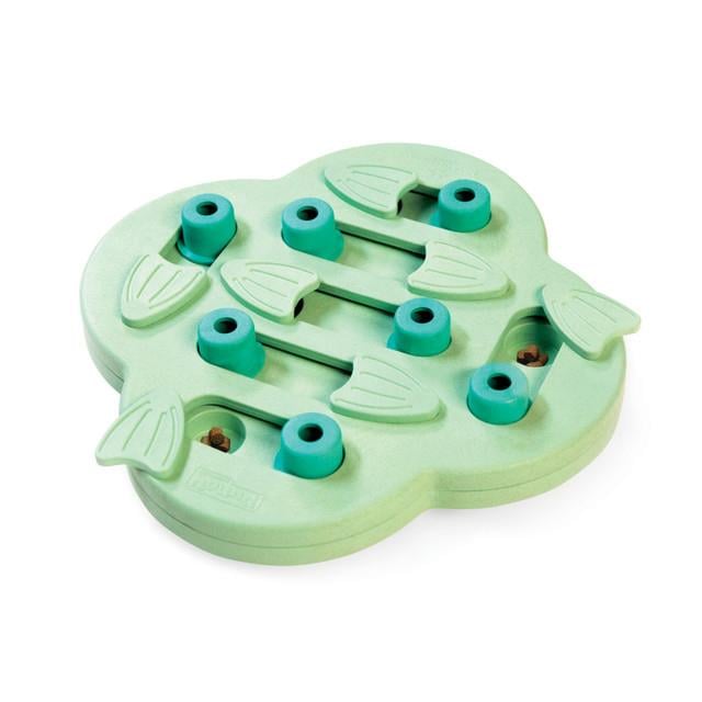 Puppy Hide N' Slide Interactive Treat Puzzle Köpek Oyuncağı, Green - 69538