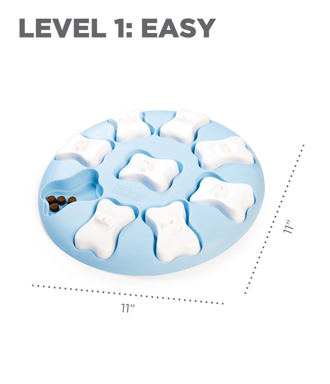 Puppy Smart Interactive Treat Puzzle Köpek Oyuncağı, Blue - 69535