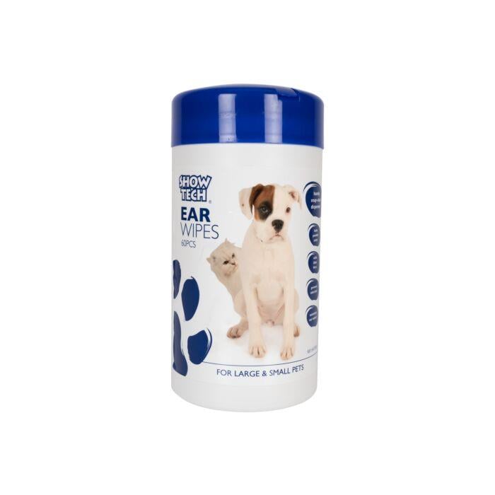 Show Tech Ear Wipes 60 Pcs - 54STE008