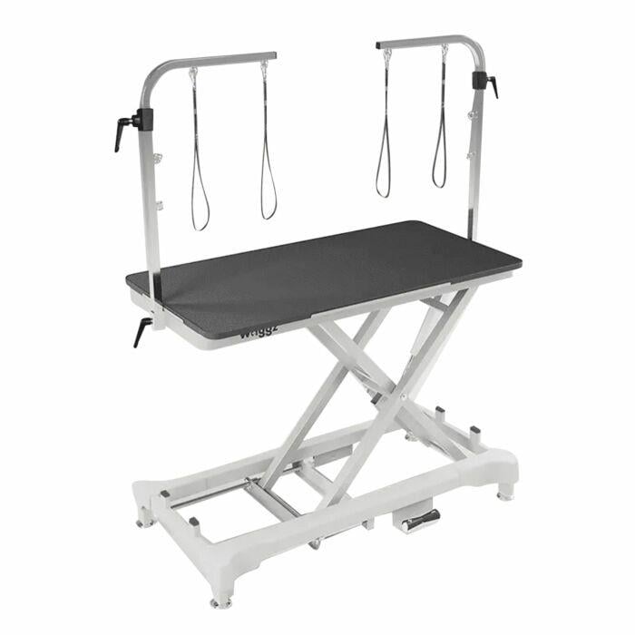 Waggz Step-Low Electric Dog Grooming Table Black 127 x 66cm - 12WAG001