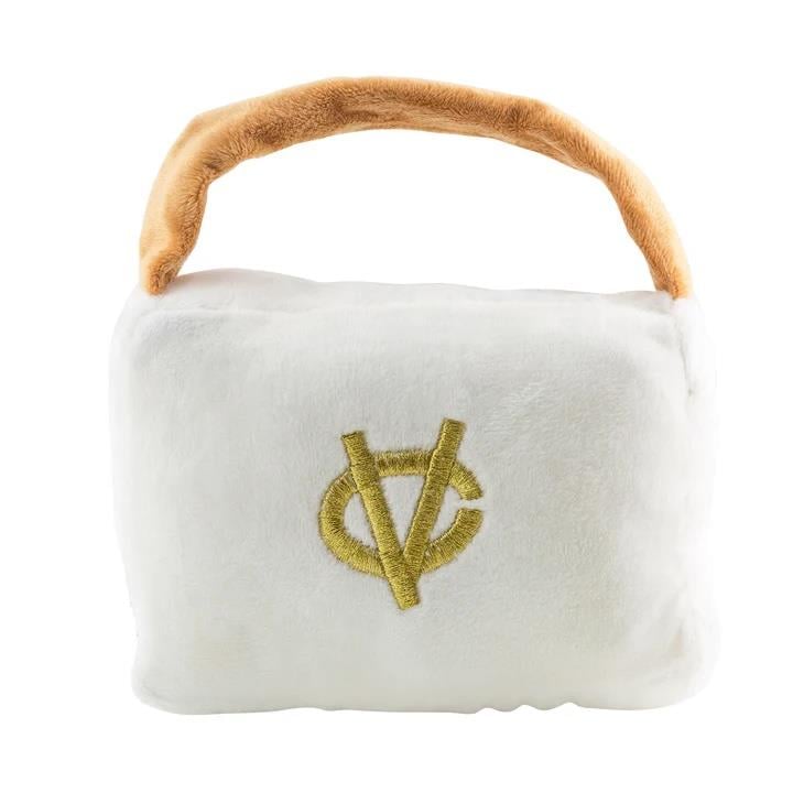 White Chewy Vuiton Handbag - HDD-033- LG