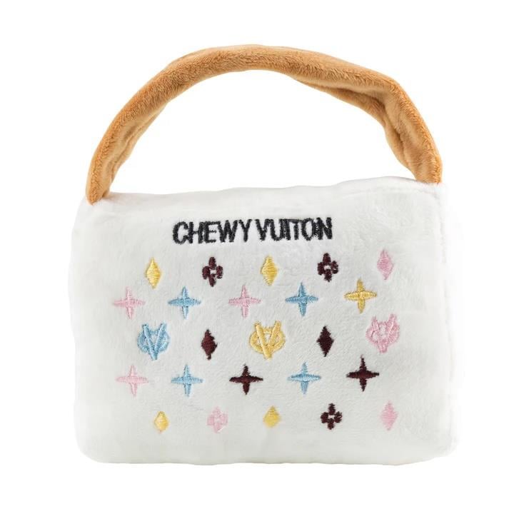White Chewy Vuiton Handbag - HDD-033- LG