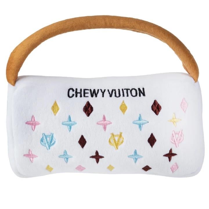 White Chewy Vuiton Handbag - HDD-033- LG