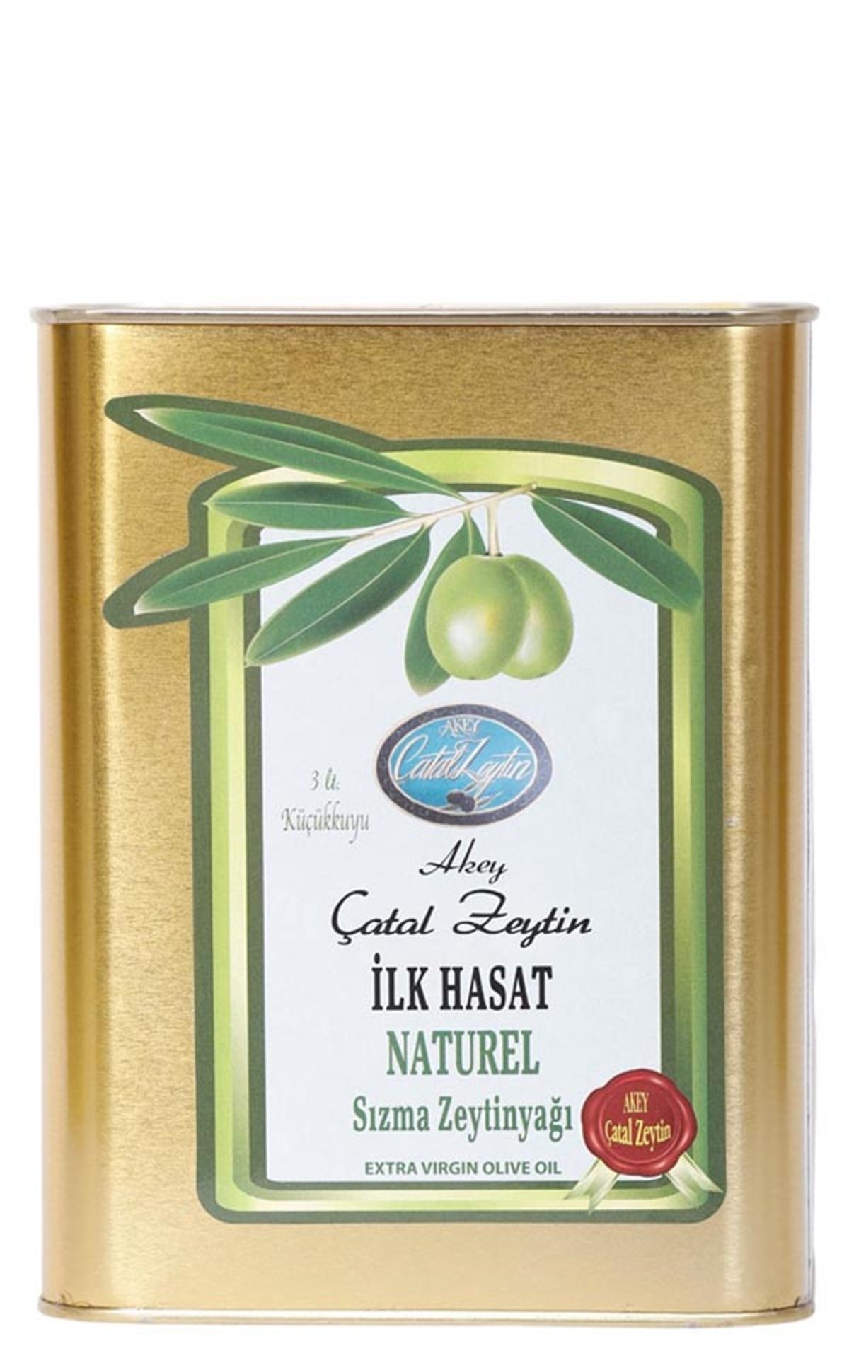 Erken Hasat Naturel Sızma Zeytinyağı 3 lt