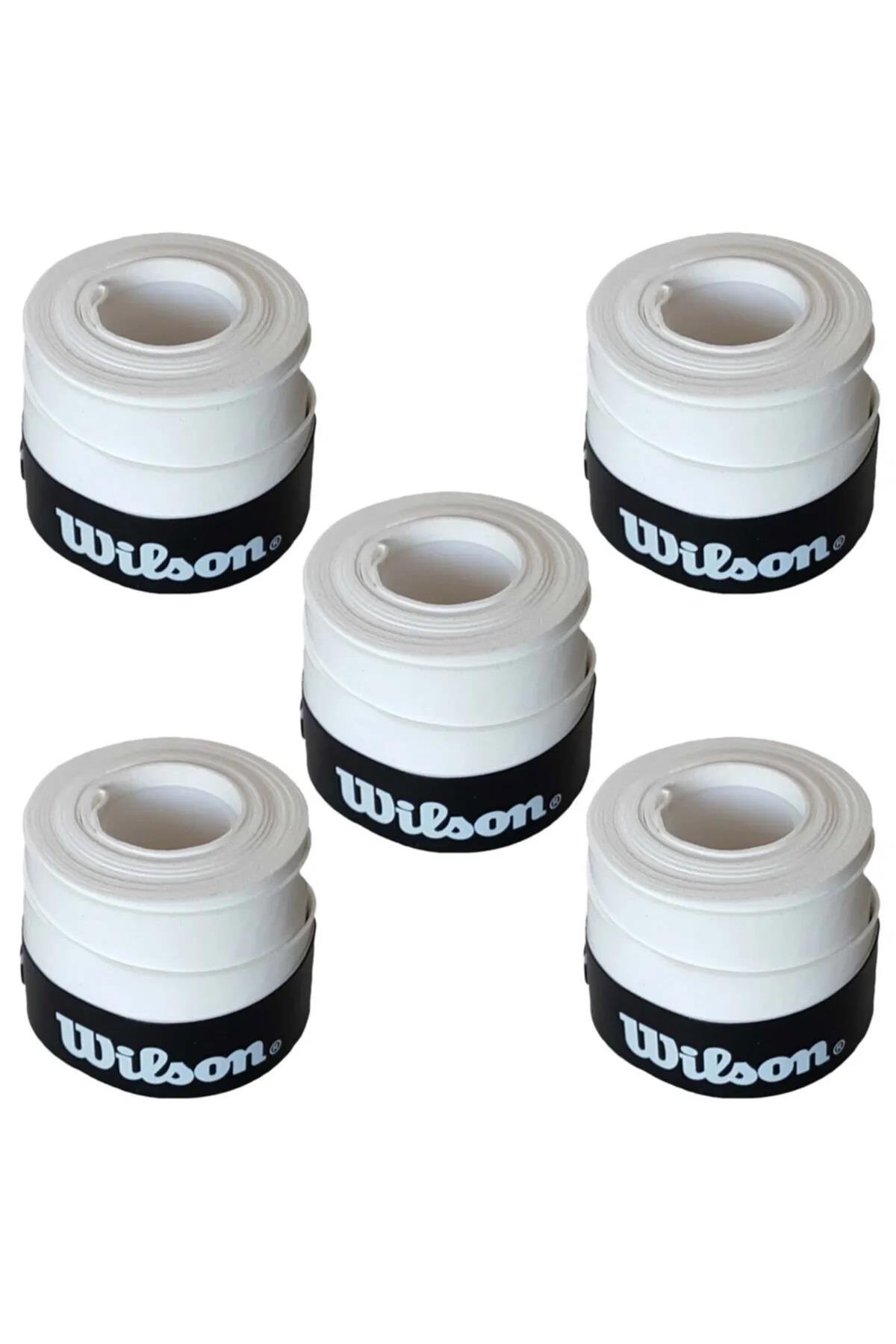 Wilson Comfort Bowl O'Grips 5'li Grip Beyaz Tenis Raketi Gribi