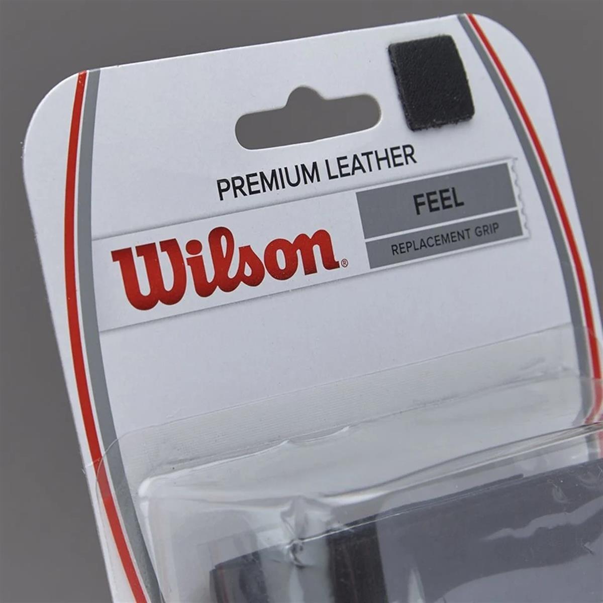 Wilson Premium Leather Grip Orjinal Sığır Derisi Ana Grip Siyah