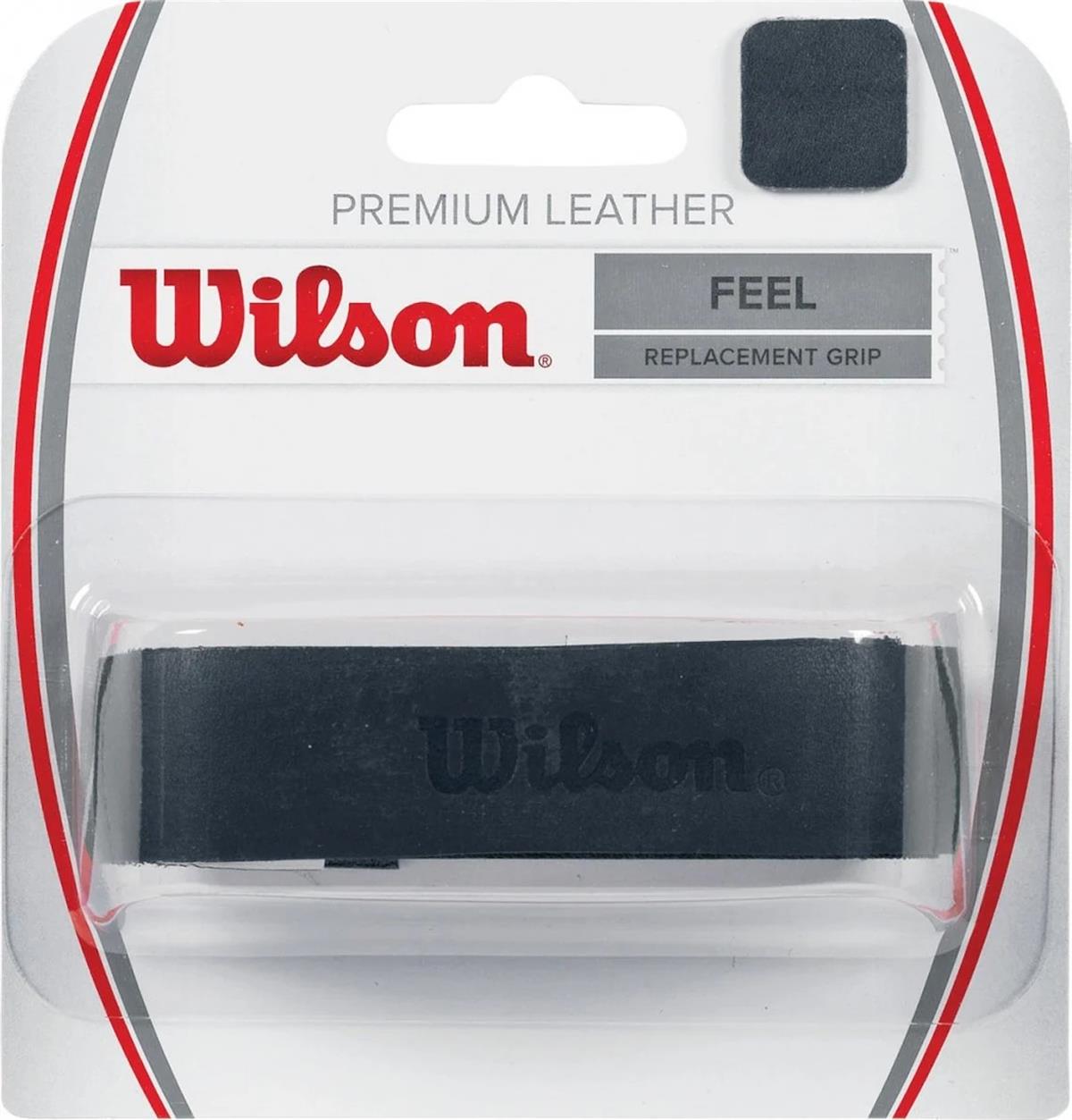 Wilson Premium Leather Grip Orjinal Sığır Derisi Ana Grip Siyah