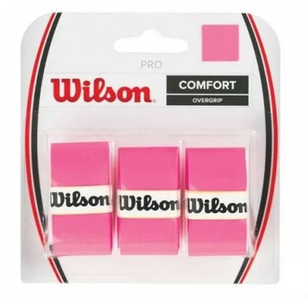 Wilson Pro Comfort Overgrip Tenis Raketi Gribi WRZ4014 Pembe