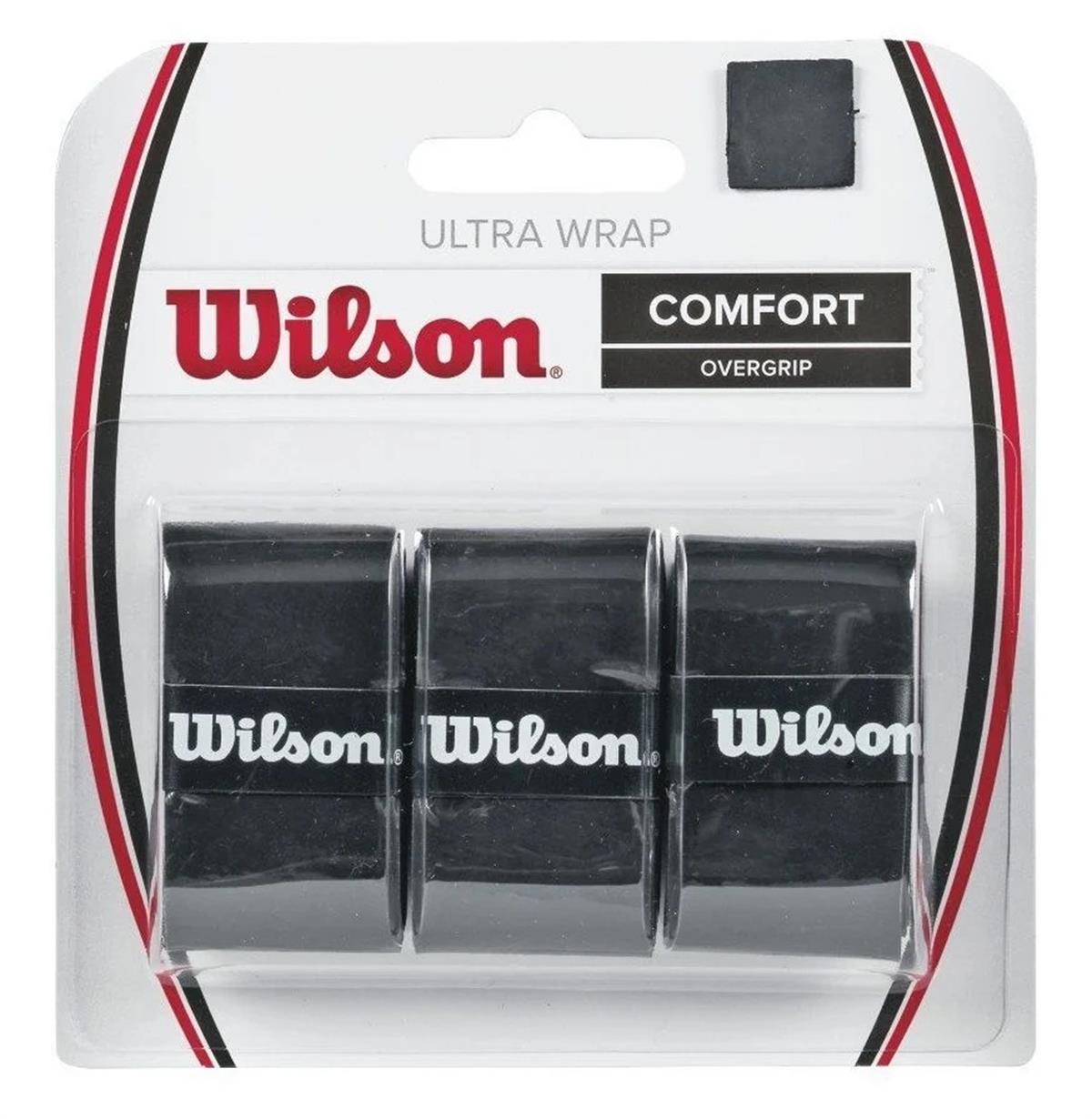 Wilson Ultra Wrap Overgrip Tenis Raketi Gribi WRZ403000 Siyah