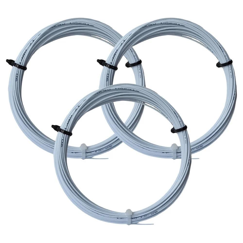 3 Adet Wilson Revolve Spin 1,25 mm. Kordaj 12 Metre Beyaz