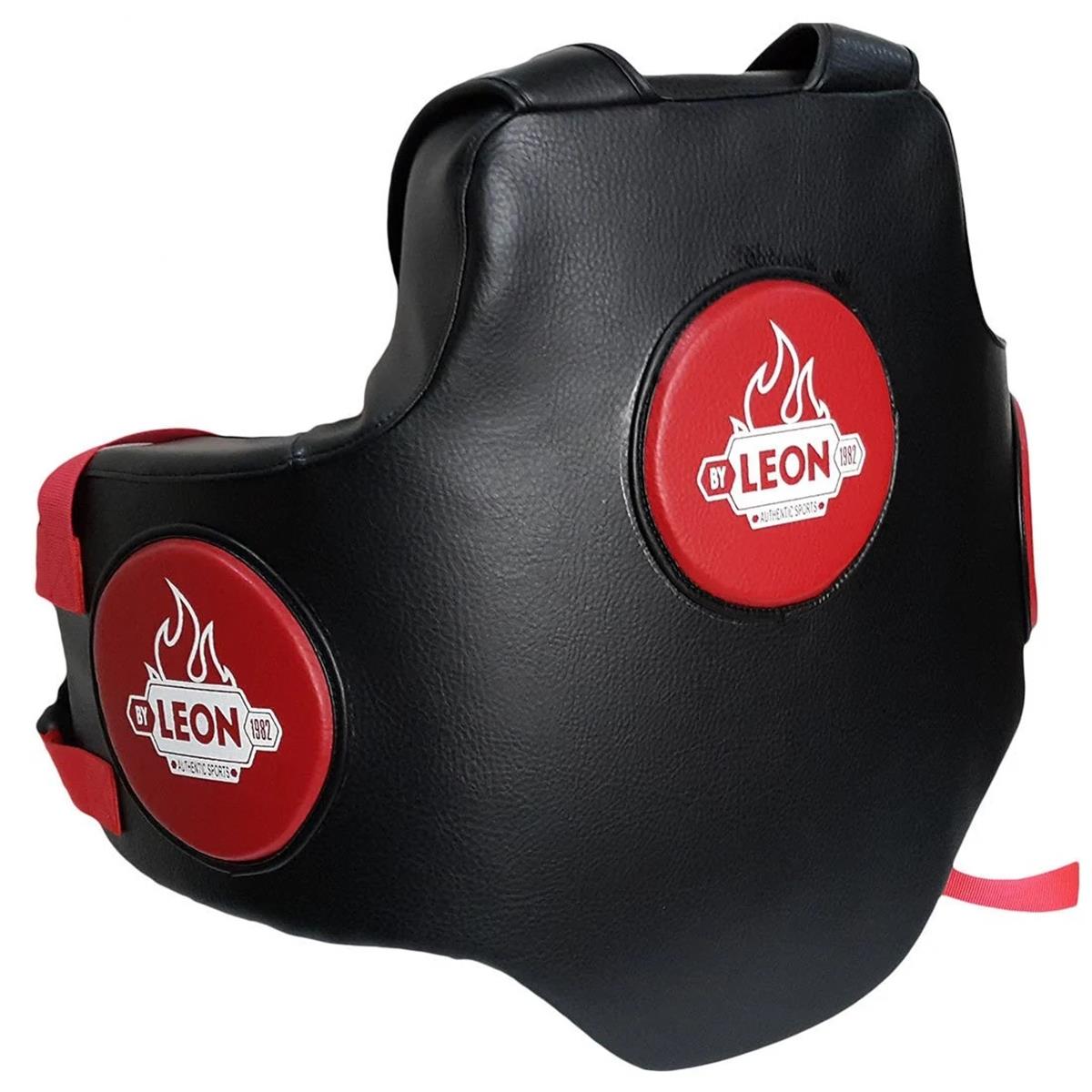 By Leon 1982 Leon Kick Boks ve Muay Thai Gövde Koruyucu Body Protector Kırmızı