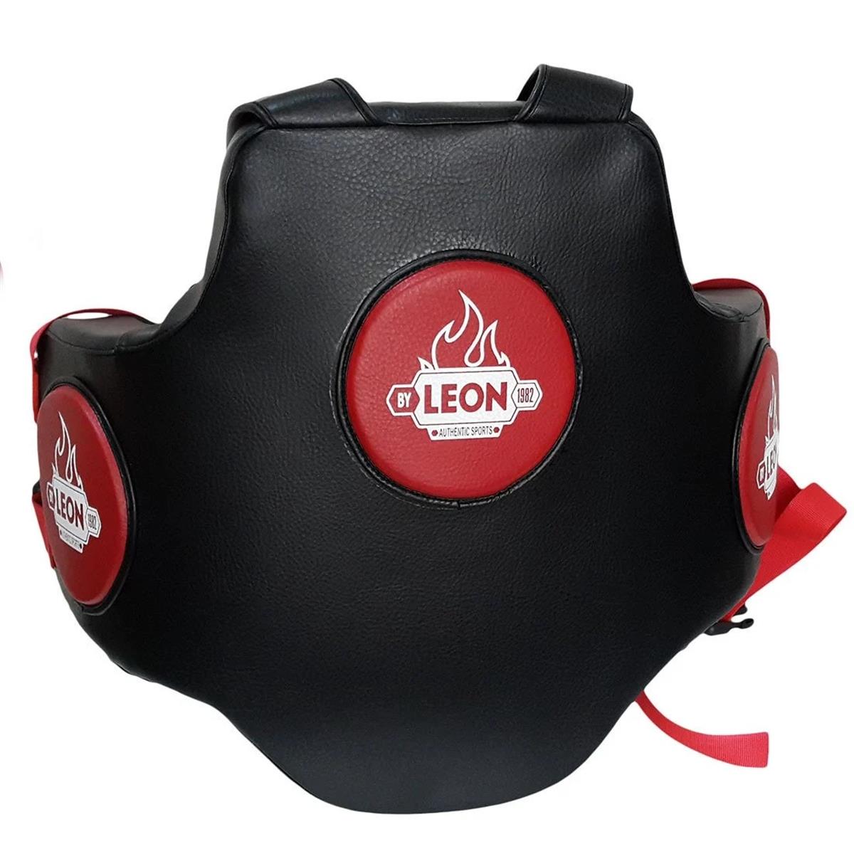 By Leon 1982 Leon Kick Boks ve Muay Thai Gövde Koruyucu Body Protector Kırmızı