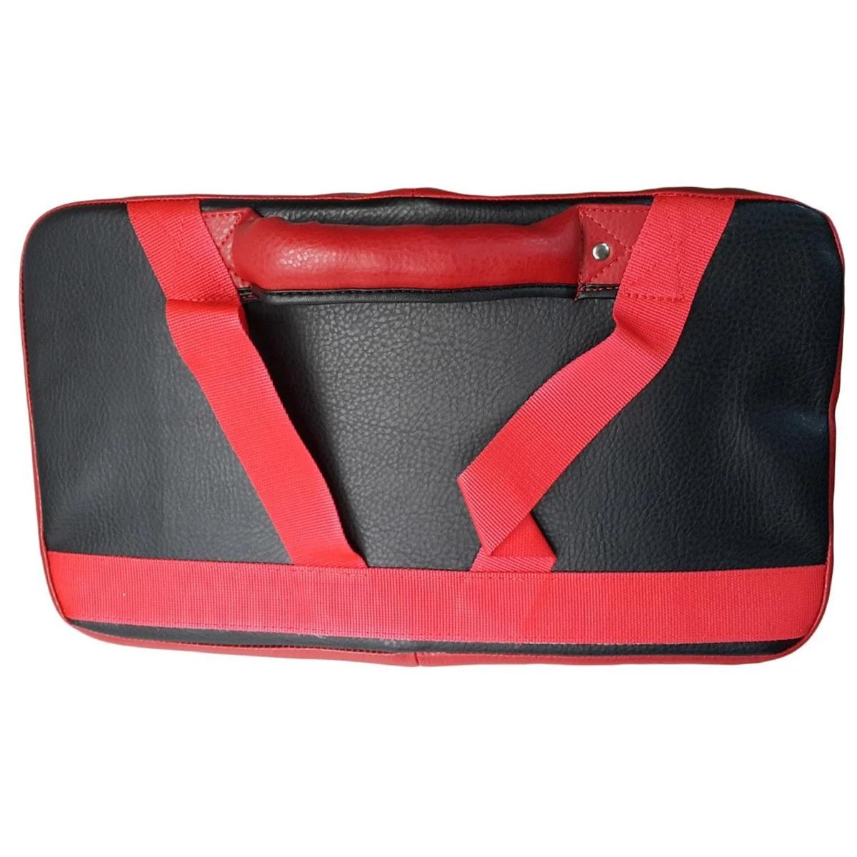 Leon Classic Kick-Boks ve Taekwondo Pumse Darbe Yastığı Siyah Kırmızı