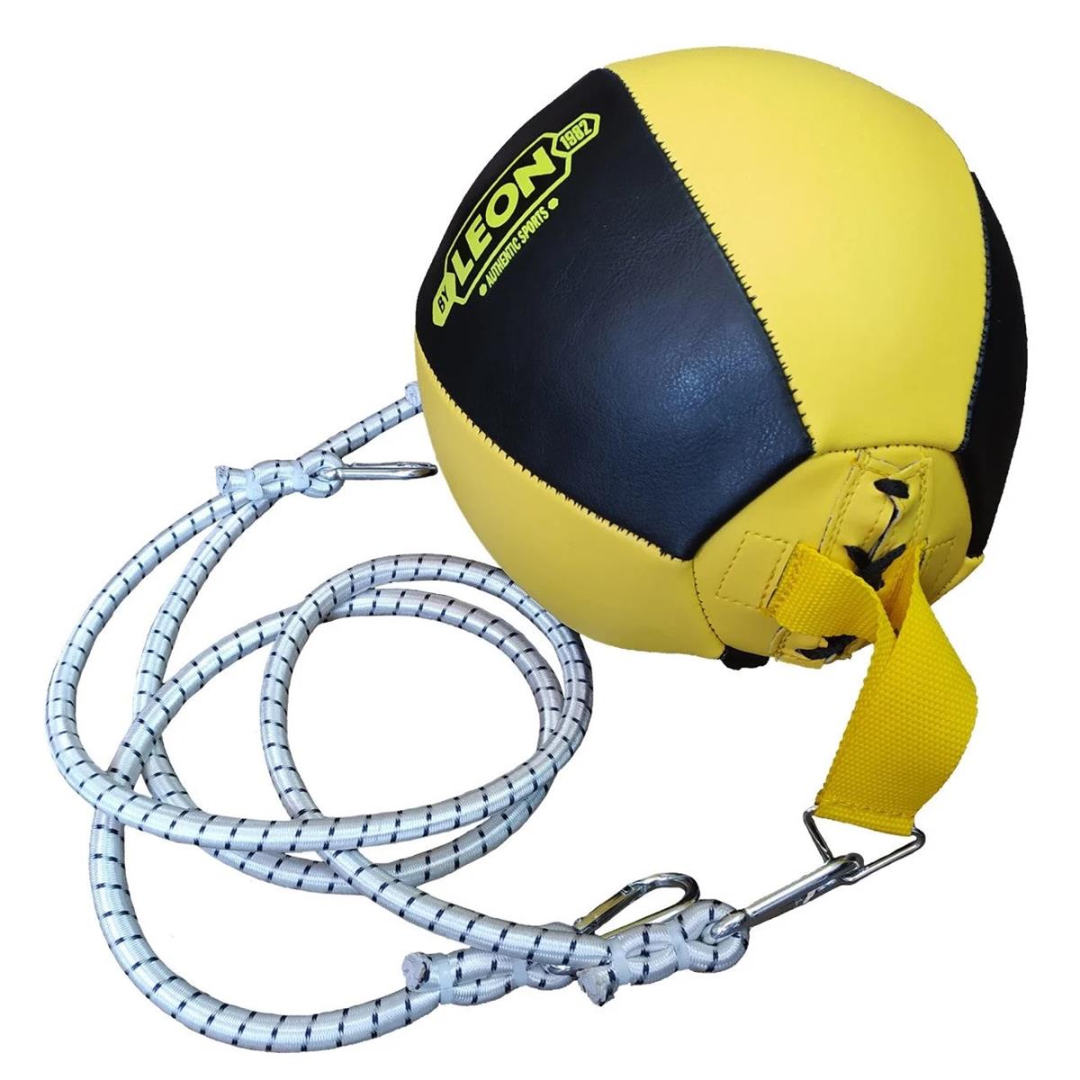 Leon İki Askılı Pencikbol, Hız Refleks Topu Sarı Siyah