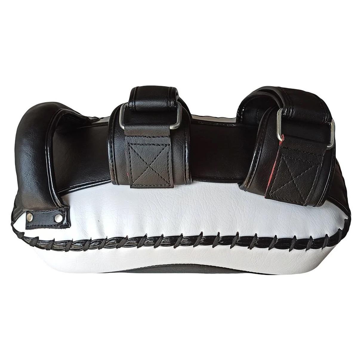 Leon Strong Kick Boks ve Muay Thai Darbe Yastığı Siyah Beyaz