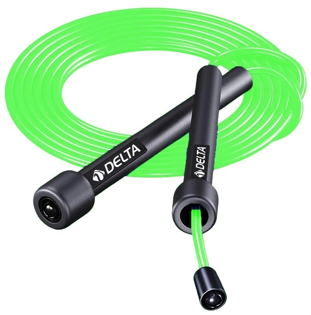 Delta Ayarlanabilir Atlama İpi Yeşil Renk