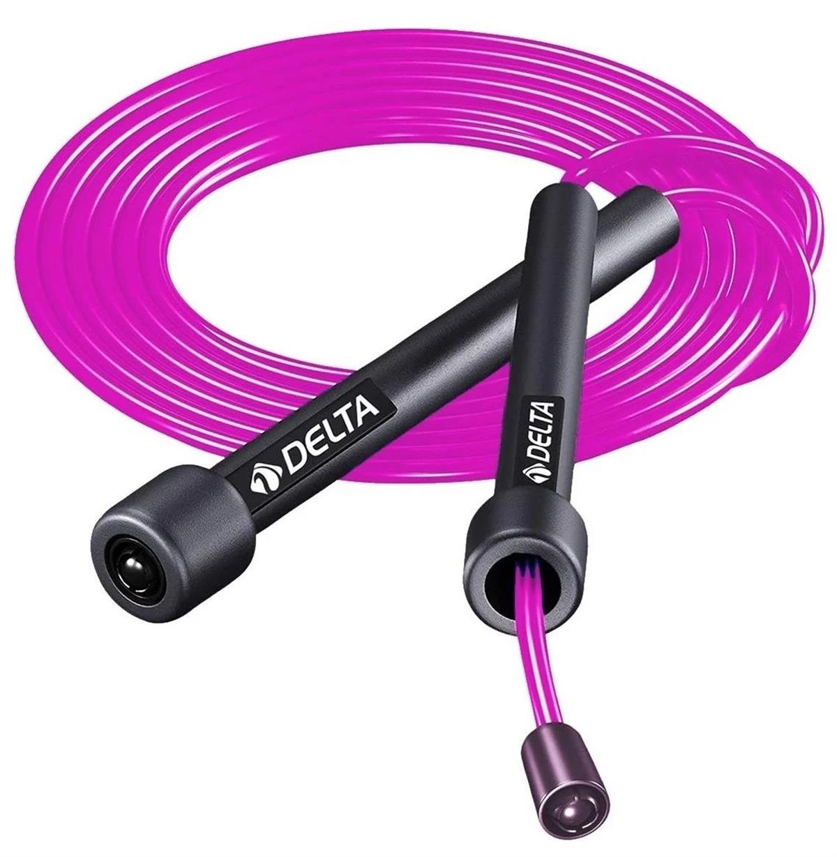 Delta Ayarlanabilir Atlama İpi Mor Renk