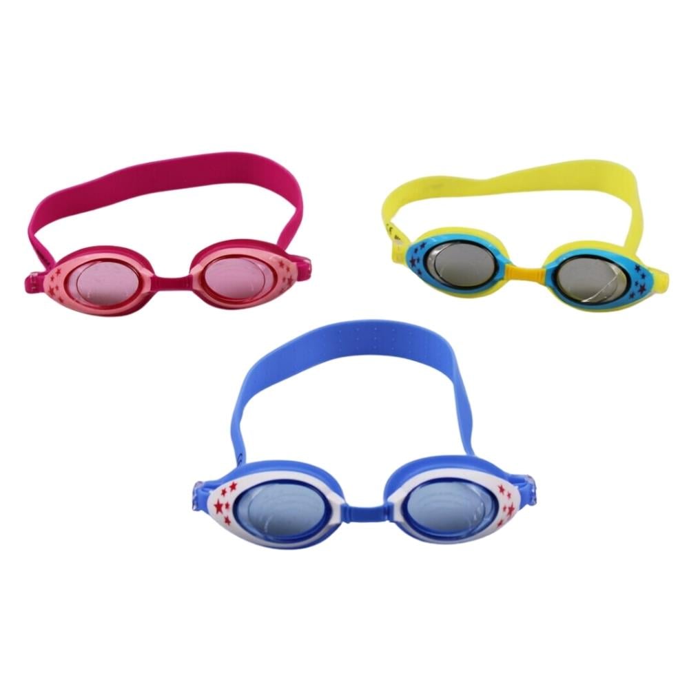 Bermuda Çocuk Yüzücü Gözlüğü Burunluklu Çantalı 