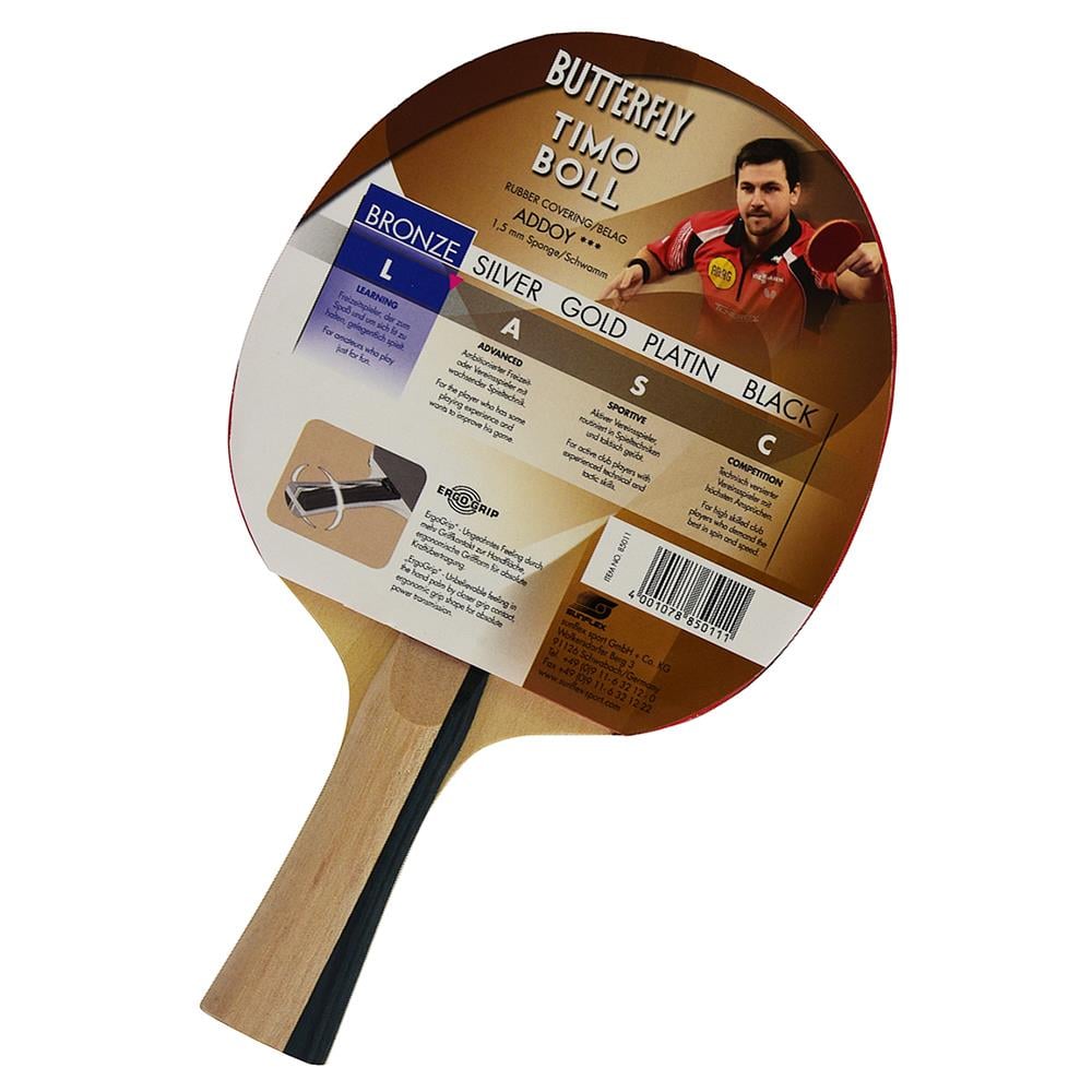 Butterfly 85011S Boll Bronze ITTF Onaylı Masa Tenisi Raketi