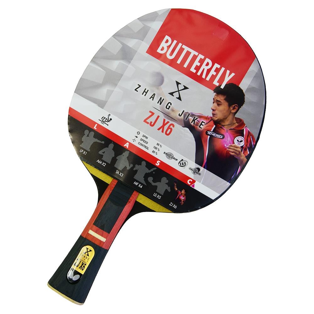 Butterfly 85085S Zhang Jike ZJ X6 ITTF Onaylı Masa Tenisi Raketi