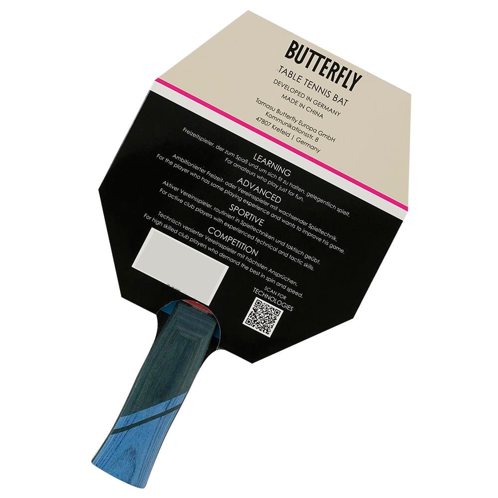 Butterfly Dimitrij 85226 Ovtcharov Platin ITTF Onaylı Masa Tenisi Raketi