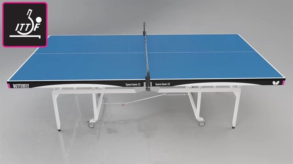 Butterfly Space Saver 22 mm. ITTF Maç Masası
