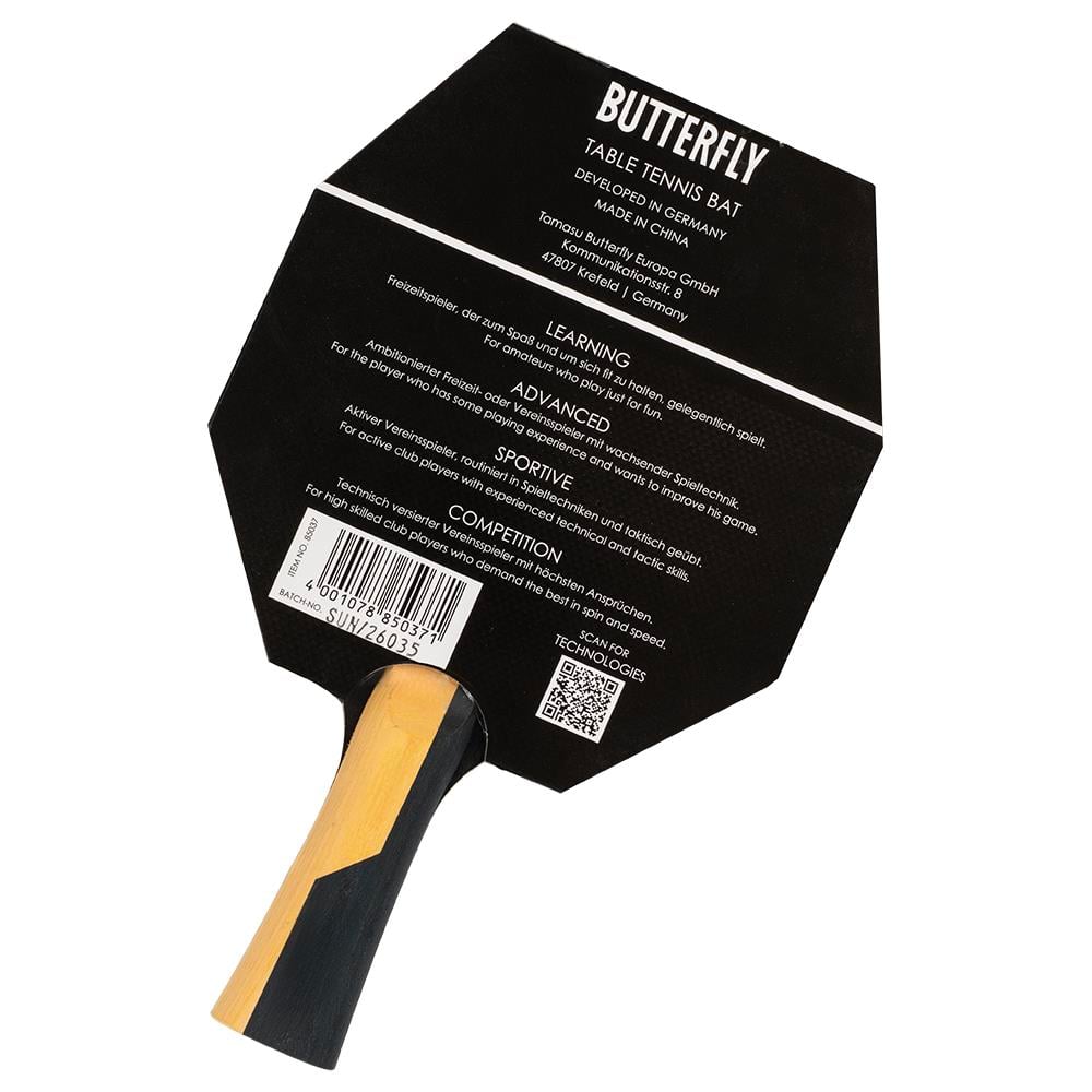 Butterfly Timo Boll Carbon Masa Tenisi Raketi ITTF Onaylı