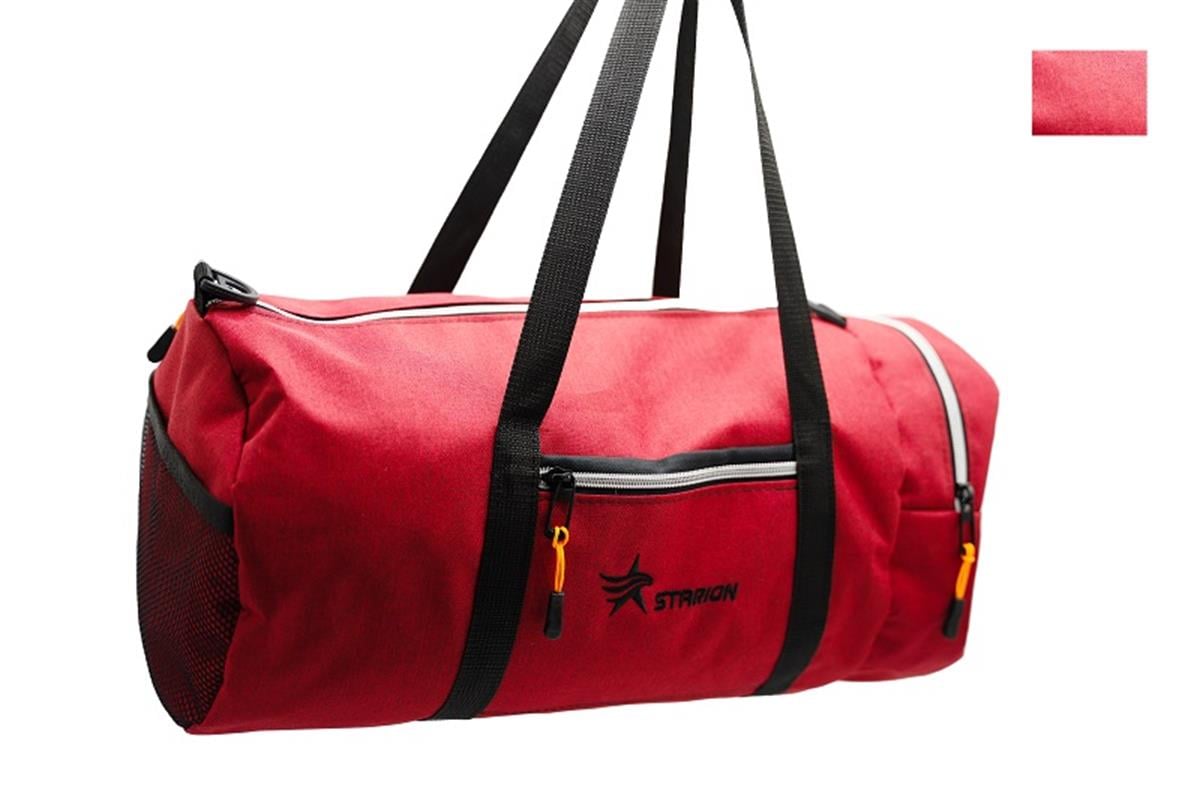 Starion Slindir Çok Amaçlı Spor Çantası Kırmızı