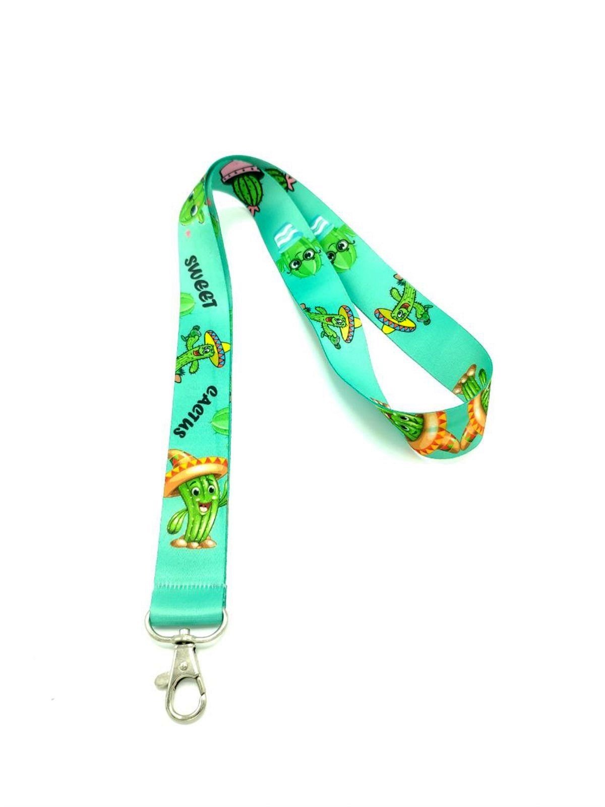 Çılgın Kaktüs Desenli Boyun Askısı 