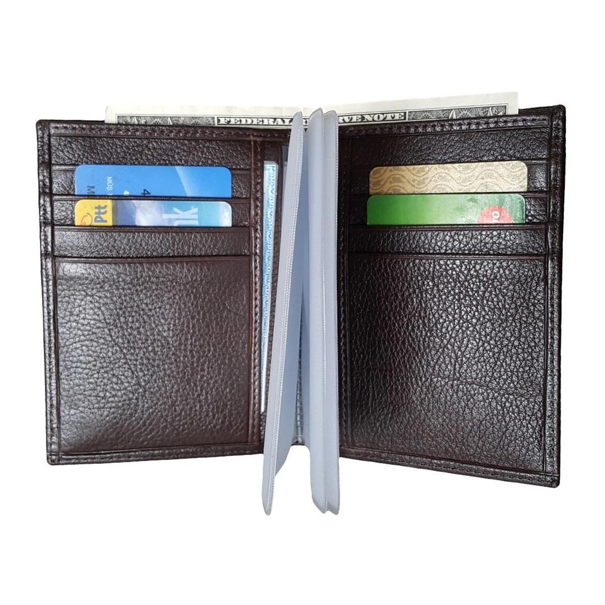 Zenga Cüzdan, Oto Ruhsat Kılıfı Bir Arada 708-2 Kahverengi