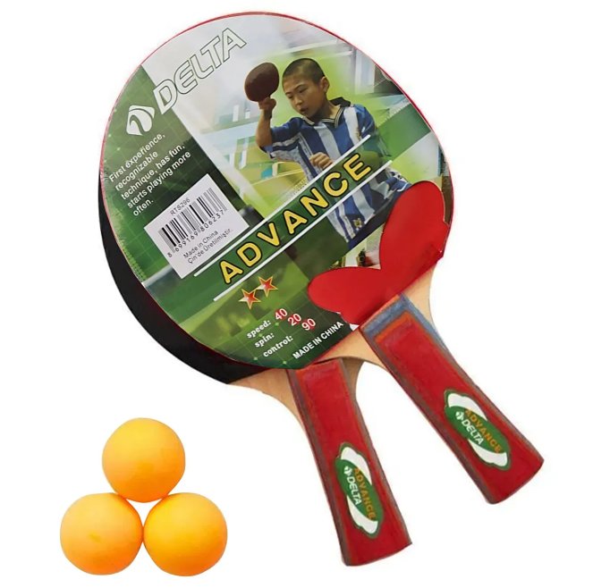 Delta Advance Masa Tenisi Raketi ve Top Seti