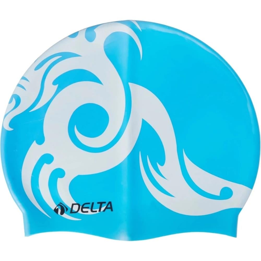 Delta Silikon Bone Yüzücü Havuz Bonesi Turkuaz-Beyaz