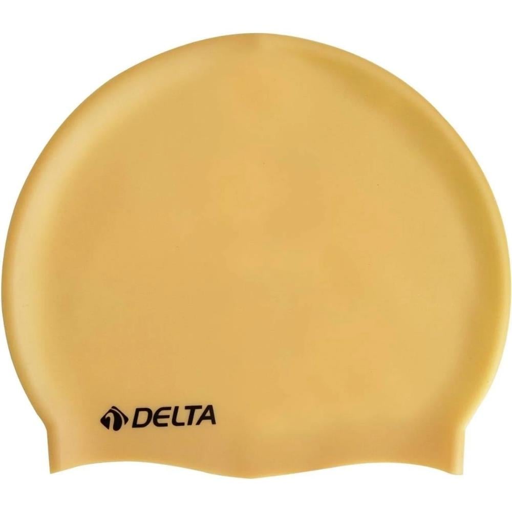 Delta Silikon Bone Yüzücü Havuz ve Deniz Bonesi Altın Sarısı