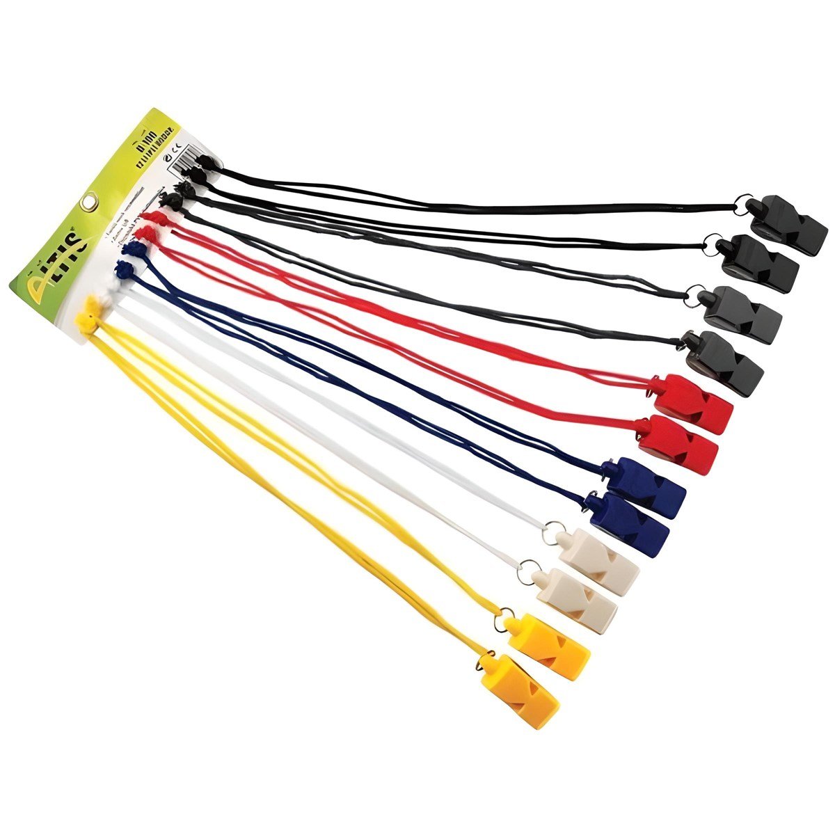 Plastik 12'li İpli Düdük