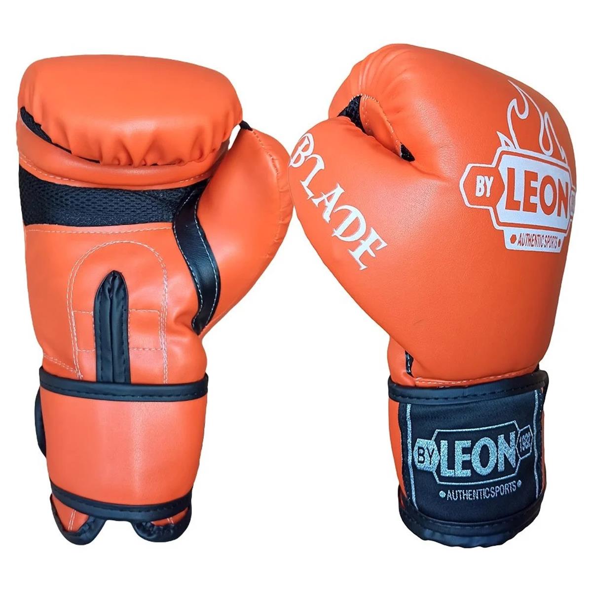 By Leon 1982 Leon Blade Training Boks, Kick Boks ve Muay Thai Eldiveni Turuncu