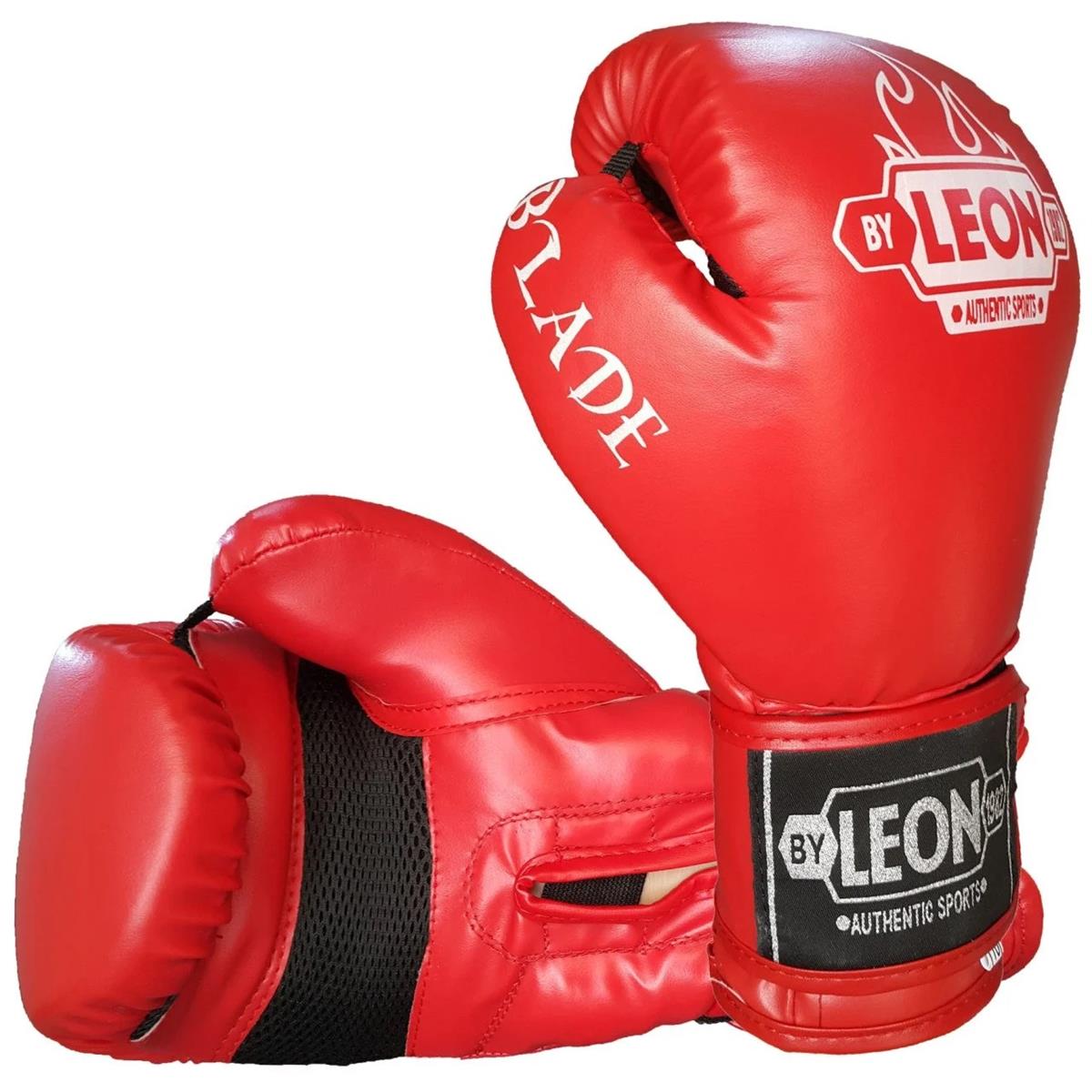 Leon Blade Training Boks, Kick Boks ve Muay Thai Eldiveni Kırmızı