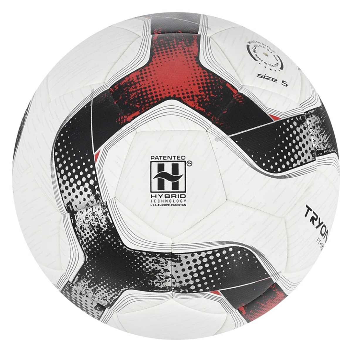 Tryon FT - 180 Kırmızı Futbol Topu 5 ve 4 Numara