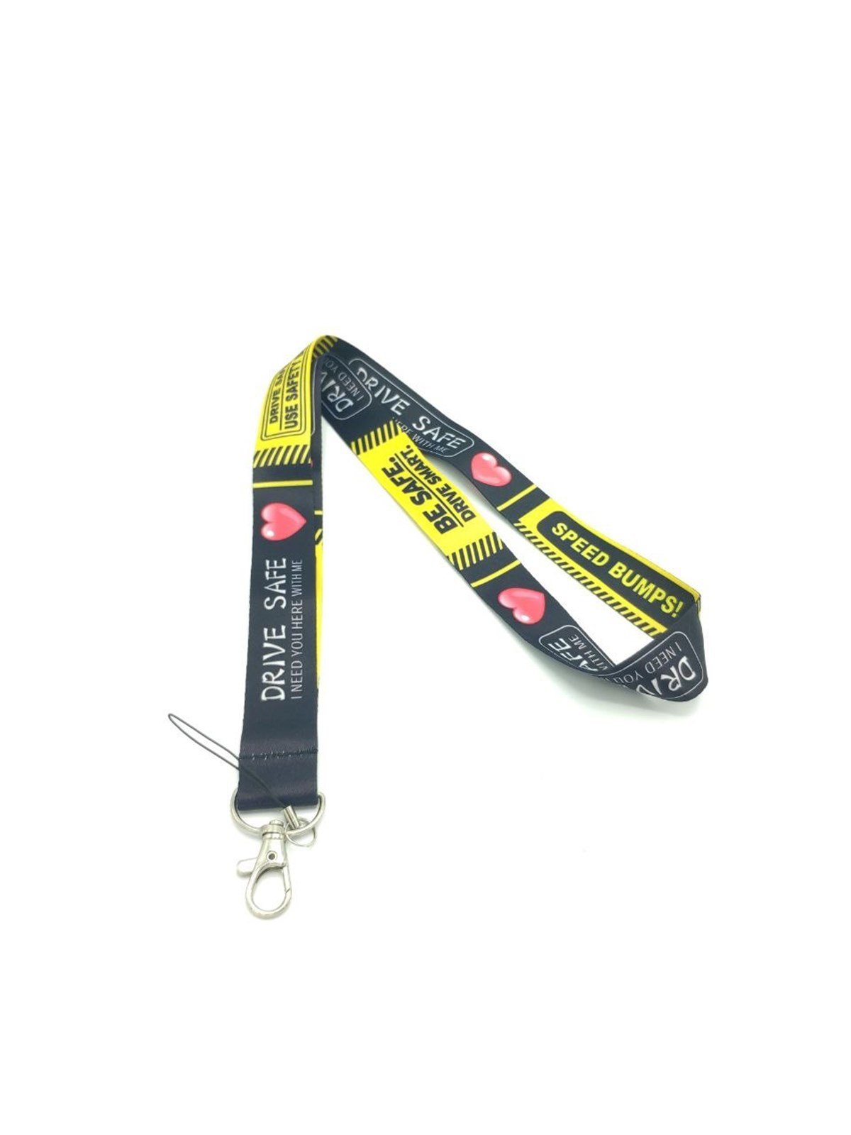 Güvenli Sürüş Desenli Boyun Askısı 