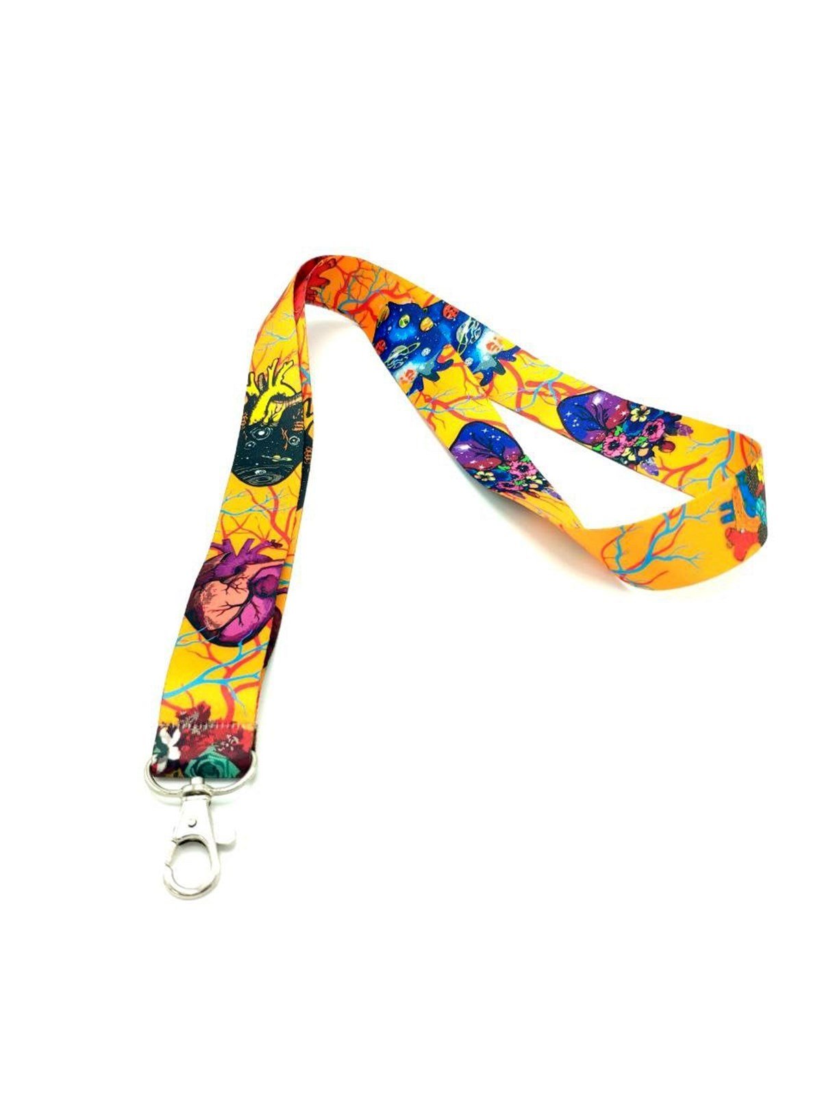 Kalp Desenli Boyun Askısı 